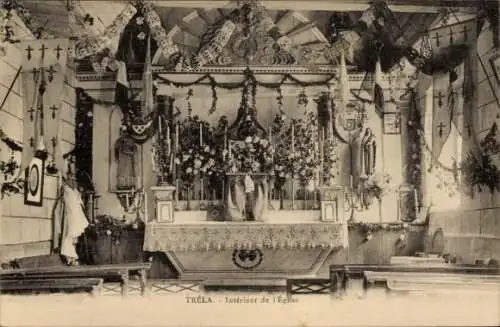 Ak Trela, Interieur de l'Eglise