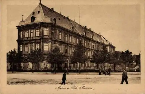 Ak Mainz am Rhein, Museum