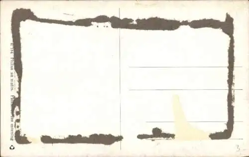 Künstler Ak Wuttke, Carl, Insel Philae Ägypten, Gesamtansicht, Segelboot