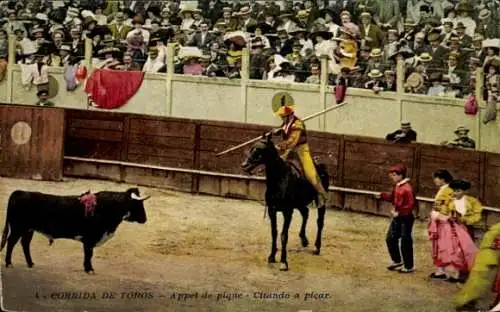 Ak Corrida de Toros, Pikruf