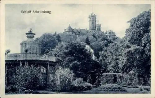 Ak Schaumburg Rinteln an der Weser, Schloss Schaumburg, Burg