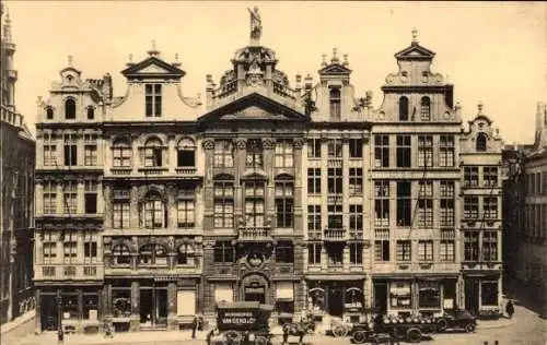 Ak Bruxelles Brüssel, Schneiderhaus am Marktplatz