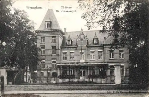 Ak Wijnegem Flandern Antwerpen, Schloss Kraanvogel