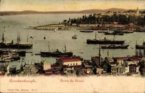 Ak Konstantinopel Istanbul Türkiye, Pointe du Serail