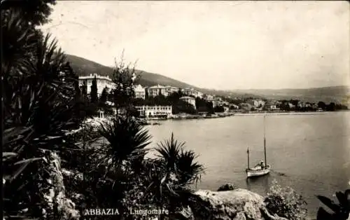 Ak Opatija Abbazia Kroatien, Lungomare