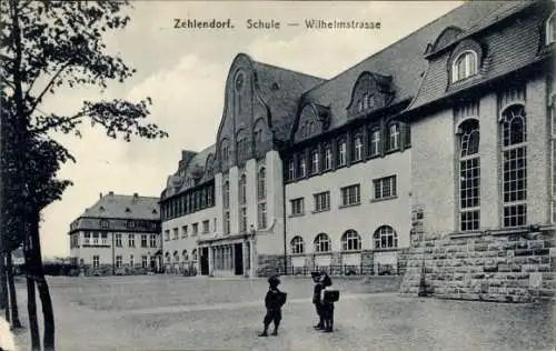 Ak Berlin Zehlendorf, Schule Wilhelmstraße