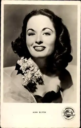 Ak Schauspielerin Ann Blyth, Portrait