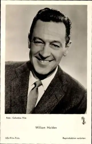 Ak Schauspieler William Holden, Portrait, Der Schlüssel