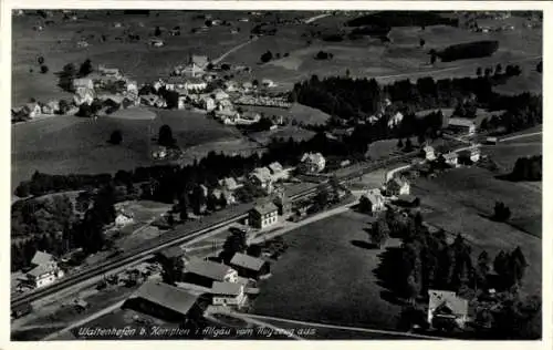 Ak Waltenhofen im Oberallgäu, Fliegeraufnahme