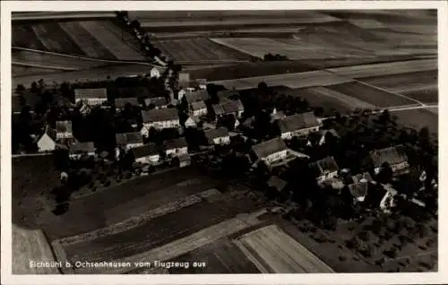 Ak Eichbühl Erlenmoos in Oberschwaben, Fliegeraufnahme