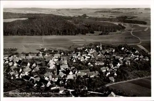 Ak Böhringen in der Schwäbischen Alb, Fliegeraufnahme