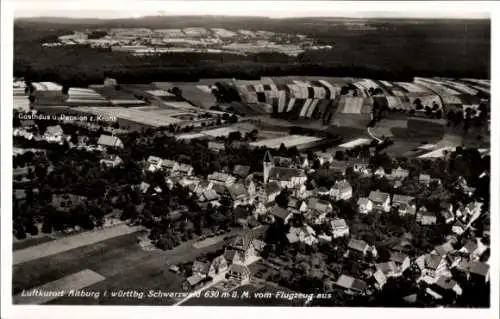 Ak Altburg Calw im Schwarzwald, Fliegeraufnahme