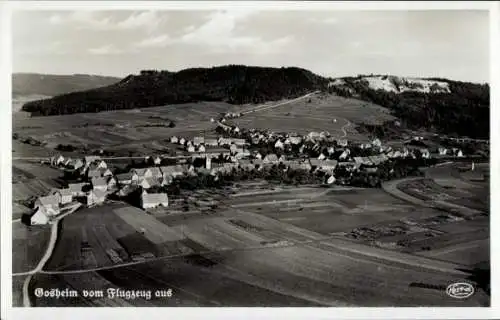 Ak Gosheim in Württemberg, Fliegeraufnahme