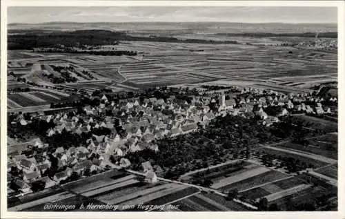 Ak Gärtringen in Württemberg, Fliegeraufnahme