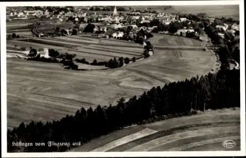 Ak Hüfingen im Schwarzwald, Fliegeraufnahme