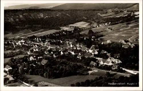 Ak Haubersbronn Schorndorf in Württemberg, Fliegeraufnahme