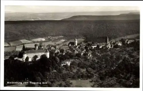 Ak Waldenburg in Württemberg, Fliegeraufnahme