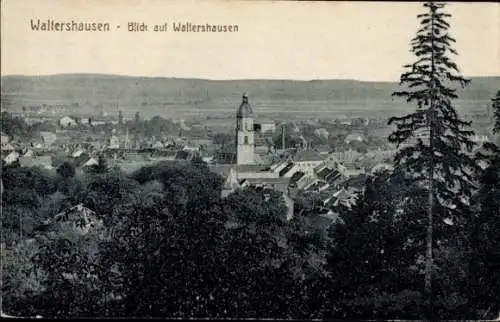 Ak Waltershausen in Thüringen, Gesamtansicht