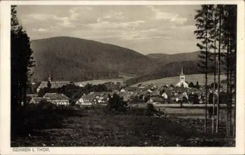 Ak Gehren Ilmenau in Thüringen, Gesamtansicht