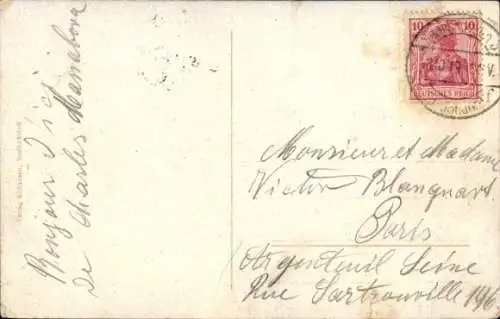 Ak Saarbrücken im Saarland, Marktplatz