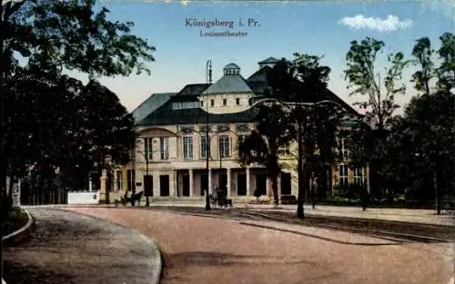 Ak Kaliningrad Königsberg Ostpreußen, Louisentheater