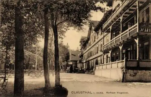 Ak Clausthal Zellerfeld im Oberharz, Kurhaus Voigtslust