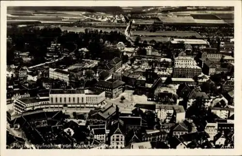 Ak Kaiserslautern in der Pfalz, Fliegeraufnahme