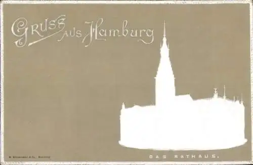 Ak Hamburg Mitte Altstadt, Rathaus