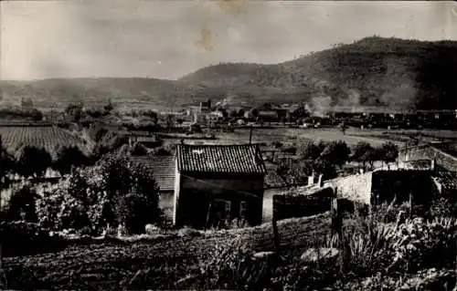 Ak Carnoules, Panorama des Grafaux