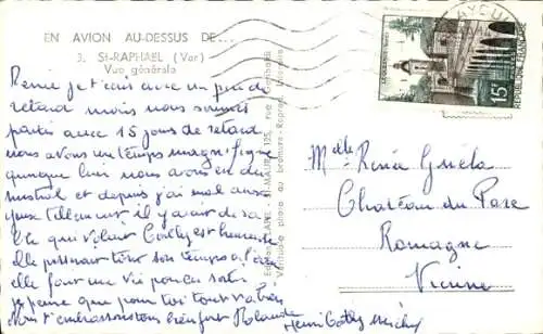Ak Saint Raphaël Var, Gesamtansicht