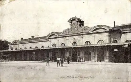 Ak Cette Hérault, La Gare de Voyagneurs