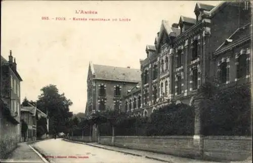 Ak Foix Ariege, Entree principale du Lycee