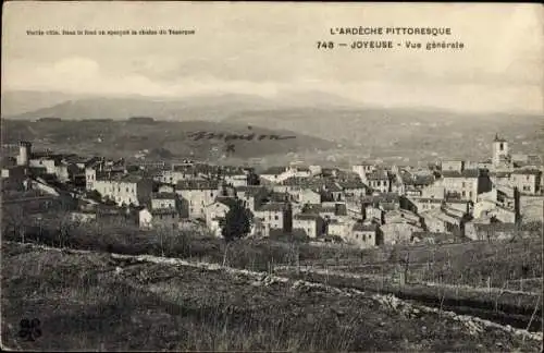 Ak Joyeuse Ardeche, Panorama