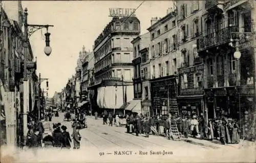 Ak Nancy Meurthe et Moselle, Rue Saint-Jean