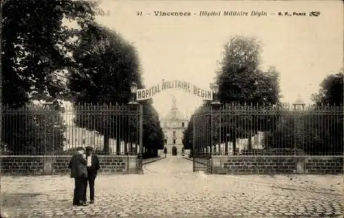 Ak Vincennes Val de Marne, Hopital Militaire Begin