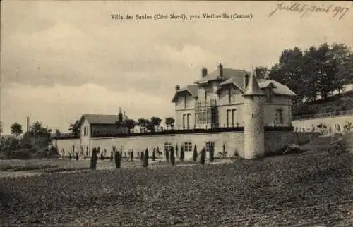 Ak Vieilleville Creuse, Villa des Saules