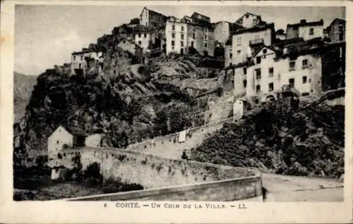 Ak Corte Haute Corse, Gesamtansicht