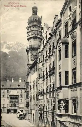 Ak Innsbruck in Tirol, Herzog Friedrich-Straße