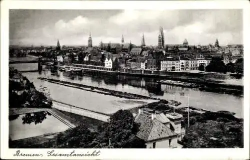 Ak Hansestadt Bremen, Gesamtansicht