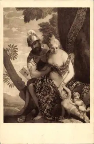 Künstler Ak Veronese, P., Mars und Venus