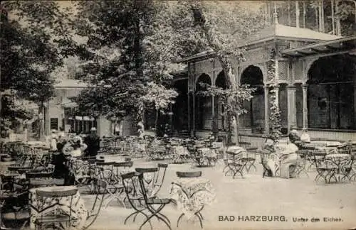 Ak Bad Harzburg am Harz, Unter den Eichen