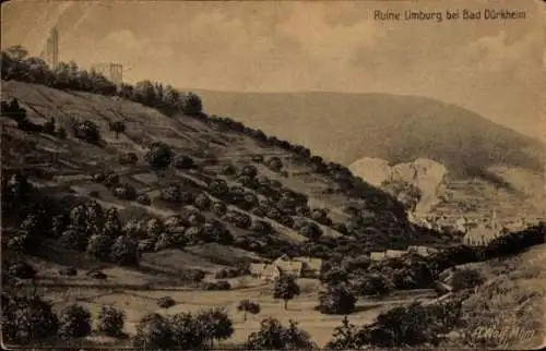 Ak Bad Dürkheim am Pfälzerwald, Ruine Kloster Limburg