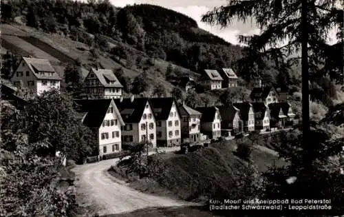 Ak Bad Peterstal Griesbach im Schwarzwald Baden, Leopoldstraße