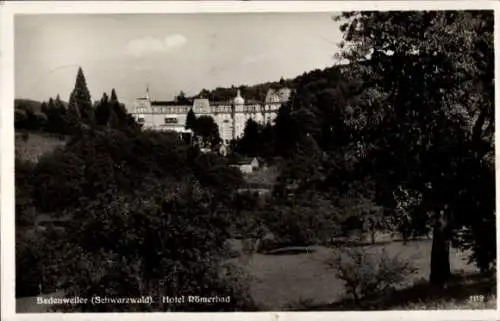 Ak Badenweiler im Schwarzwald, Hotel Römerbad