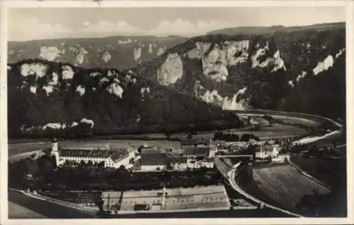 Ak Beuron an der Donau Württemberg, Panorama, Klippen