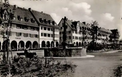 Ak Freudenstadt im Schwarzwald, Marktplatz