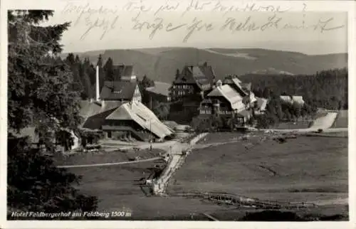 Ak Feldberg im Schwarzwald, Hotel Feldberger Hof