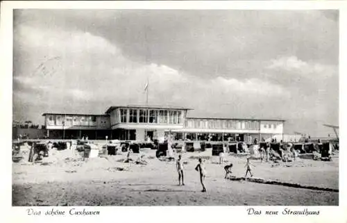 Ak Nordseebad Cuxhaven, Neues Strandhaus