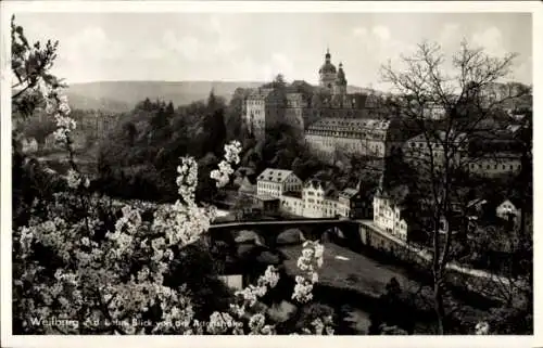 Ak Weilburg an der Lahn Hessen, Blick von der Adolfstraße