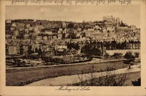 Ak Marburg an der Lahn, Gesamtansicht